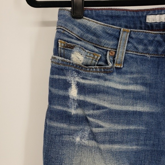Joe’s Honey Fit Distressed Bootcut Jeans - Size 27 - Picture 5 of 14